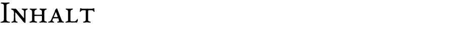 Inhalt